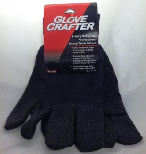 Heavy Duty 9oz Professional Jersey Work Gloves Pack Of 4 Pair Brand NEW