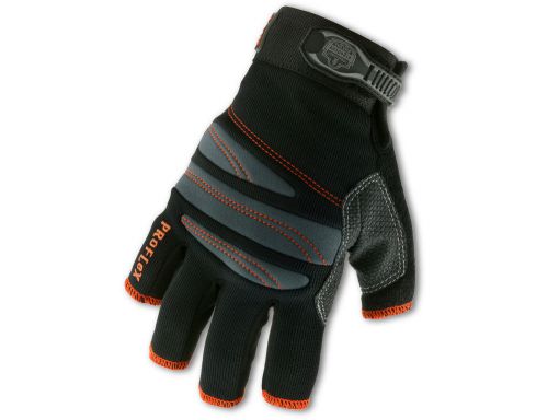 ERGODYNE SAFETY GLOVES - ProFlex 712 1/2-Finger Trades Gloves