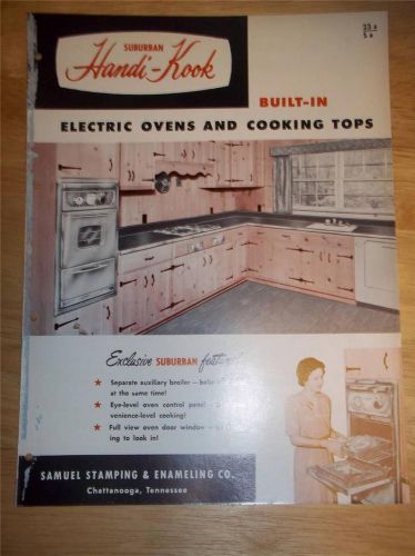 Vtg Samuel Stamping &amp; Enameling Catalog~Handi-Kook Ovens/Ranges/Cooking Tops