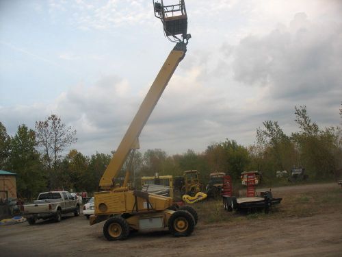 Grove manlift boom lift scissor lift60ft dual fuel wisconsin engine  bank repo!! for sale