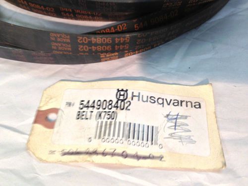 belt  husqvarna  544908402   (one lot of 4 belts)