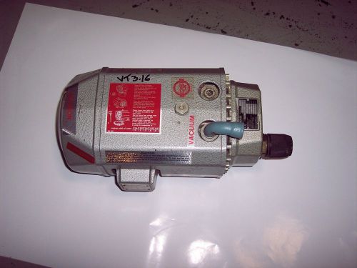 Used Becker Vacuum Pump Model #VT 3.16 for MBO B123 B26 B30 Folder