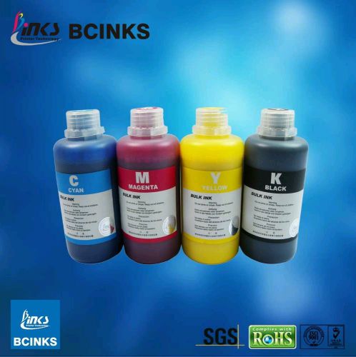 Textile ink for dgt printers,  High quality 4000 cc bottles cmyk colors combo