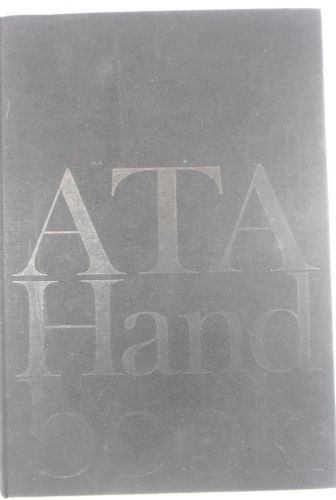 1947 LEONARD BAHR ATA ADVERTISING PRODUCTION HAND BOOK ILLUSTRATED PRINTING BOOK