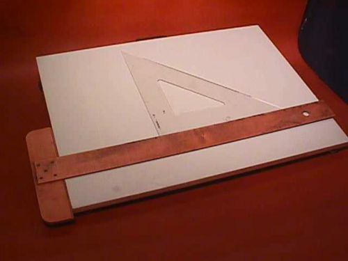 Vintage Wooden T-Square Drawing / Drafting Board