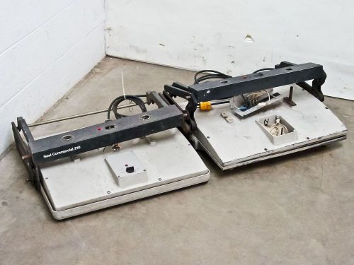 Seal Inc Dry Mount &amp; Laminating Press - Lot of 2 22x18 - As Is Commercial 210