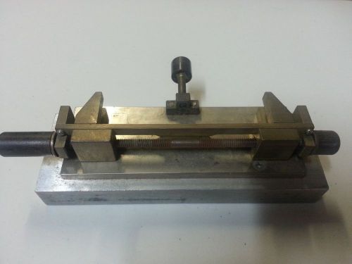 ( kensol) franklin stamping machine -die block or type - Holder - Used