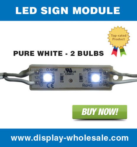 Signworld LED Sign Module (Pure White) - 2 Bulbs