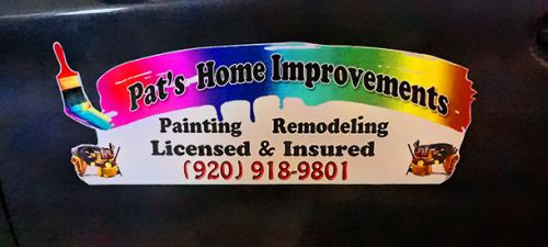 Vinyl vehicle sign   Qty  2   12&#034; X 14&#034;  or 1   12&#034; X 28&#034;  Outdoor FULL Color