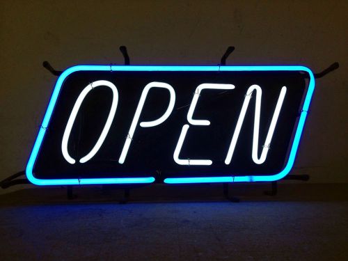 NEON OPEN SIGN - RESTAURANT BAR BUSINESS - FREE SHIPPING!! HOLIDAY SPECIAL $85