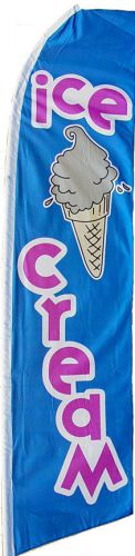 Ice Cream Swooper Flag - New!