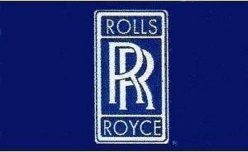 Rolls Royce Logo Flag 3&#039; x 5&#039; Auto Dealership Indoor Outdoor Deluxe Banner