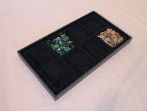 8 COMPARTMENT MULTIPURPOSE JEWELRY DISPLAY TRAY