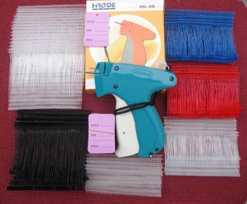 Garment Price Label Tag Tagging Gun 2000 Barbs 1 Needle And 100 Price Tag