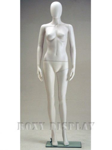 Female Unbreakable Egghead Plastic Mannequin Turnable &amp; Removable Head PS-SF6WEG