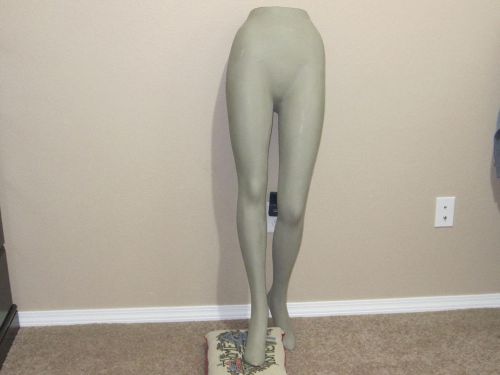 Female Partial Mannequin ~ Hips, Legs and Feet ~ Gray Color