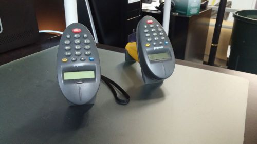 Lot of 2 Symbol Phaser P370 P470 Wireless Barcode Scanners