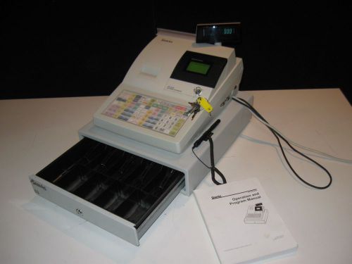 Samsung Sam4S ER-650 Electronic Cash Register With keys and manual