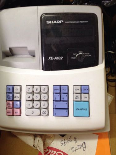 Cash Register Sharp Electronic XE-A102 Light Use