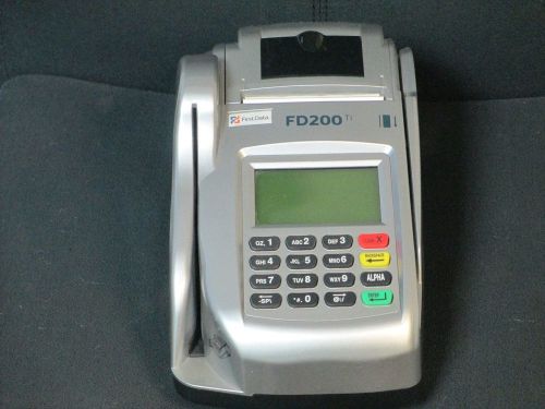 First Data FD 200 - Credit Card &amp; Check Reader Terminal