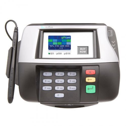 New Verifone MX860 M090-409-01-C Credit Card Machine Terminal Reader with Pen