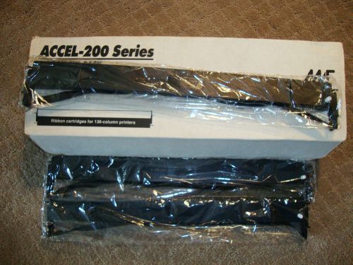 ACCEL 200 SERIES PRINTER RIBBON CARTRIDGES  THREE (3) NEW