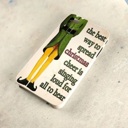 Funny Christmas Elf Quotes Inspirated A26 Samsung Galaxy iPhone 4/5/6 Case