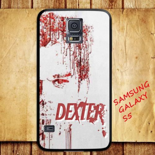 iPhone and Samsung Galaxy - Dexter Tv Drama Series Logo Blood Cover - Case