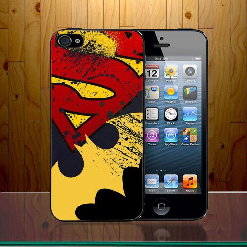 Batman Vs Superman Marvel Superhero Logo Justice Case For iPhone and Samsung