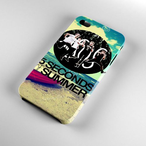 SOS 5 Second of summer on 3D iPhone 4/4s/5/5s/5C/6 Case Cover Kj445