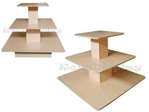 Clothing Clothes Display Table Racks Stands#RK-3TIER48M