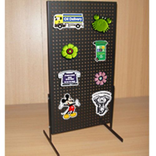 FREE FAST SHIPPING! BLACK PEGBOARD COUNTER DISPLAY
