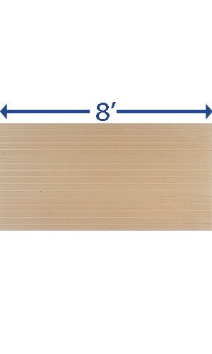 (10) anchor core 4&#039; x 8&#039; slatwall new paint ready, white black cherry gray maple for sale
