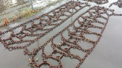 23.1x26  Log Skidder Tire Chains  ** Video inspection ** Free Shipping