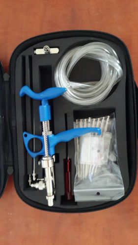 Thama 222 automatic syringe fix dosage poultry chicken vaccinator veterinar farm for sale