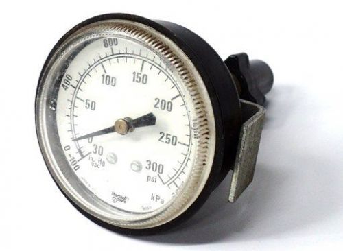 Marshall town 0-300-1/8 pressure gauge 30-300psi 1/8&#034; 100-2000kpa for sale