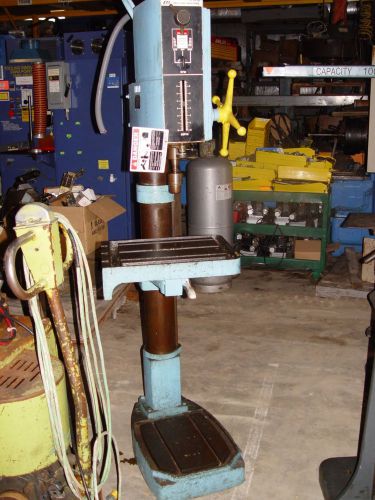26&#034; Rockwell-EFI Geared Head Floor Standing Pedestal Drill press