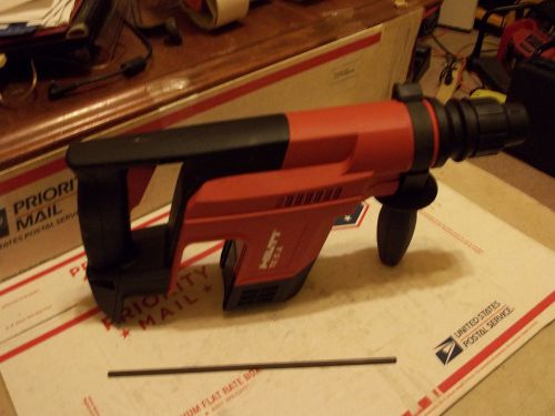 HILTI TE-5A cordless 24V hammer drill w/side handle  bare tool only