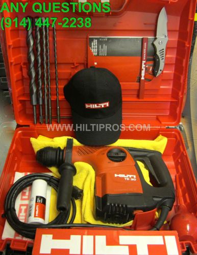 HILTI TE 30  ROTARY HAMMER, PREOWNED, MINT CONDITION, L@@K, FAST SHIPPING