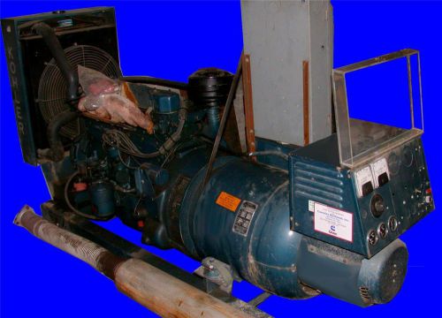 Kohler 45 kw natural gas standby generator 6 cylinder model 45r82 120/208 volts for sale