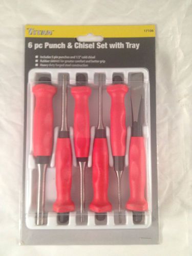 Titan 17106 punch and chisel set - 6 pieces for sale