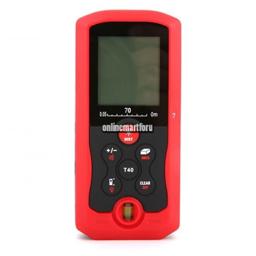 70m/229ft mini digital laser distance meter range finder measure diastimeter onm for sale