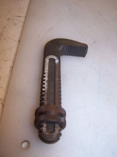 NEW RIDGID ALLOY STEEL HOOK JAW FOR 10&#034; PIPE WRENCH