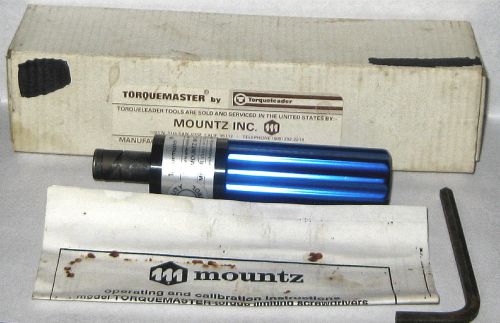 Mountz - tls0135 minor - 020066 (blue) - preset torque screwdriver - nib for sale