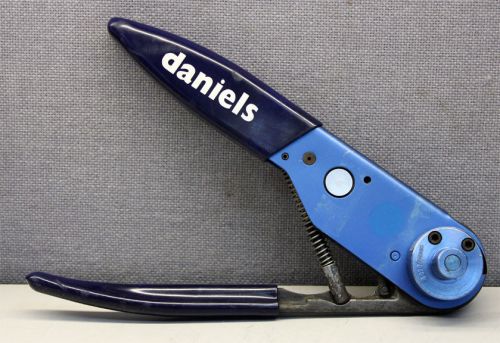 DMC Daniels Manufacturing Corp. GS100 Crimp Tool M22520/4-01 Crimper