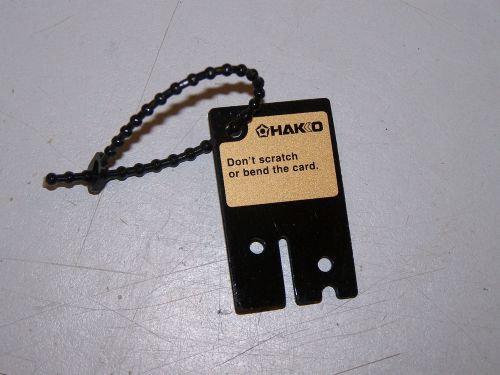 Hakko Control Card Key for FM-202 Solder Stations B2749
