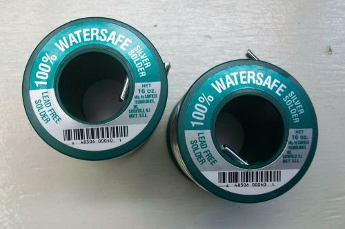 Canfield Watersafe Silver Solder Two (2) 1 lb Spools