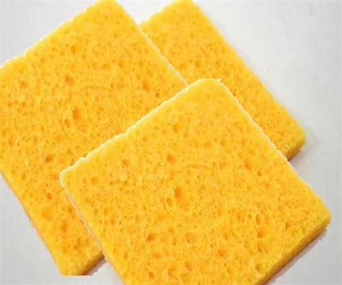 3pcs  Heat-resisting Welding Compressed Clean Sponge Soldering Iron Replacement