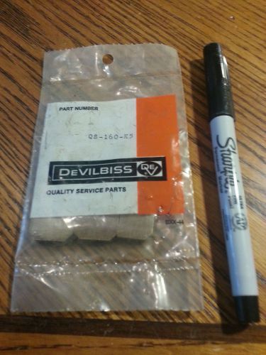 DeVilbiss, replacement parts, QS-160-K5 , bag of 5, new