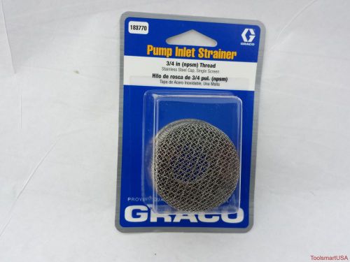 Graco pump inlet strainer 183770 183-770 for sale
